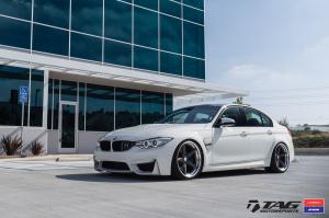 BMW M3 Sedan on Vossen Wheels (VWS-3) 2016 года